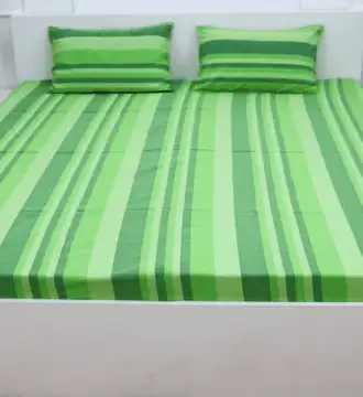 Classic-Lines-Green-Bedsheet-Main-Image