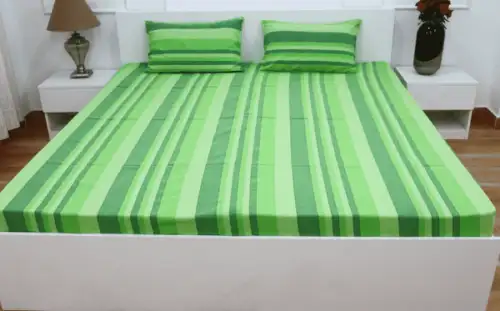 Classic-Lines-Green-Bedsheet-Main-Image