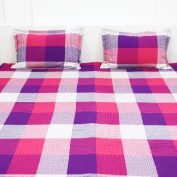 Quilted-Pink_Purple-Bedsheets-Main- Image